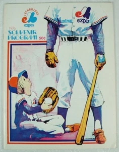 LETHBRIDGE MONTREAL EXPOS 1976 BASEBALL PROGRAM ROSTER SCHEDULE - Picture 1 of 6