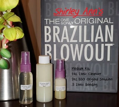 Brazilian Blowout Original Solution - 2oz Kit (With New Ionics) - Steps 1, 2, 3  - Image 1 of 2