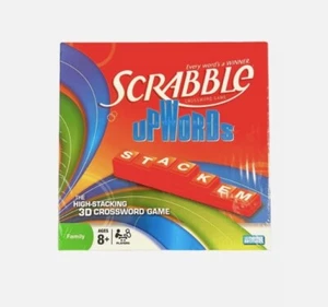 NIB Scrabble Upwords Game 3D Crossword Game Parker Brothers SEALED - Picture 1 of 2
