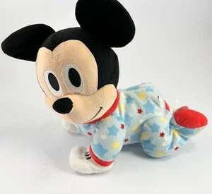 Disney Baby Mickey Mouse Musical Crawling & Talking Pals pajamas Plush - Picture 1 of 4