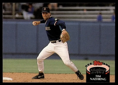 Stadium Club #854 1992 Tim Naehring Foto 1 de 2
