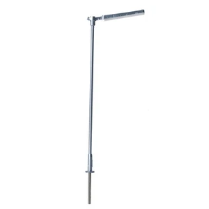 Atlas N Scale Single-Arm Parking Lot Light 3-Pack with Cool White LED (Gray) - Picture 1 of 1