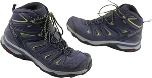 Scarpe da trekking Salomon X Ultra 3 Mid GTX blu donna taglia 10,5 - Foto 1 di 11