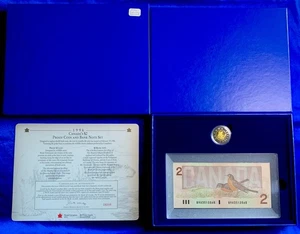 1996 Canada $2 Bank Note & $2 Coin Set UNC - Picture 1 of 6