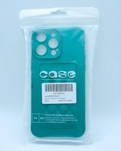iPhone 14 Pro Max Jelly Case – Green – Ultra Slim Soft TPU Cover – New & Sealed - Picture 1 of 3