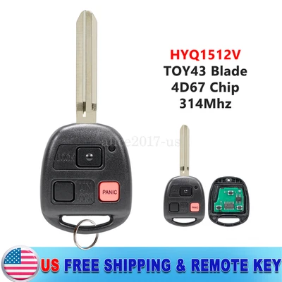 Mando a distancia para Toyota Land Cruiser HYQ1512V 2003 2004 2005 2006 2007 Foto 1 de 4