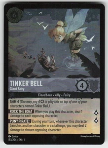 Tinker Bell - Giant Fairy Cold Foil The First Chapter 193/204 NM - Picture 1 of 2