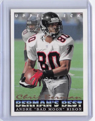 1993 Upper Deck #440 Andre "Bad Moon" Rison - Image 1 of 2