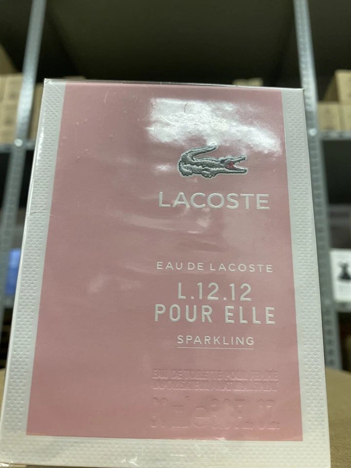 LACOSTE EAU DE LACOSTE L.12.12 POUR ELLE SPARKLING EAU DE TOILETTE 90ML - Image 1 of 3