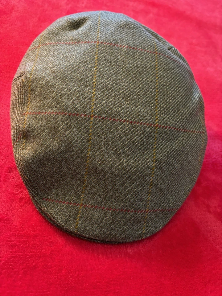 Lock & Co London Hatters Tweed Flat Cap men's size 7 1/2 Made in England EUC - Image 1 of 4