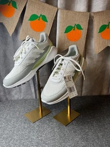 Adidas Damen Golfschuhe Größe 8 weiß limette Sommervent Sneaker ohne Spikes GZ3281 - Bild 1 von 10