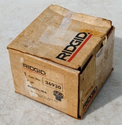 RIDGID LEFT HAND 00-R 1" LH DIE PIPE THREADER 36930 CUTTER - Image 1 of 4