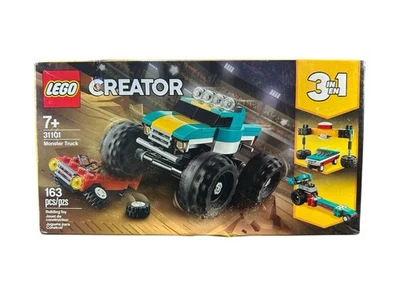 LEGO Creator 31101 Monster Truck Juego 3 en 1 163 piezas Retirado Nuevo Precintado Foto 1 de 4