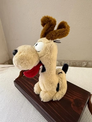 Vintage 1983 Garfield ODIE Plush Curled Tongue  Dakin Stuffed Korea 11" - Image 1 of 4