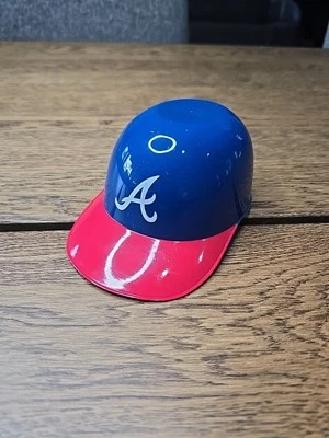 Atlanta Braves Rawlings Mini Baseball Helmet 5” Ice Cream Cup ECBC13 - Image 1 of 4