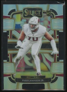 2023 Select Silver Concourse Level Die-Cut Paris Johnson Jr. Rookie Arizona - Picture 1 of 2