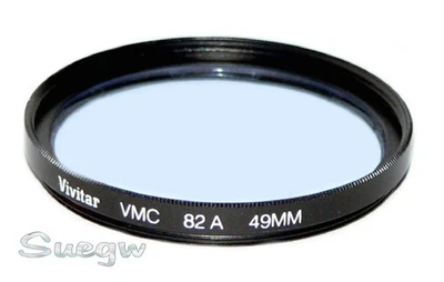 49mm Vivitar VMC 82A Lens Filter - Image 1 of 2