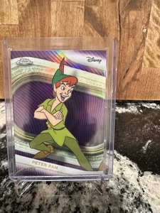 2025 Topps Chrome Disney Peter Pan /75 Purple Refractor - Picture 1 of 2