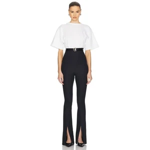 Helsa The Cigarette Korsetthose hoher Bund minimalistisch schick Statement schwarz Small - Bild 1 von 10