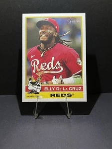 2025 Topps Heritage #263 Elly De La Cruz Cincinnati Reds - Imagen 1 de 3