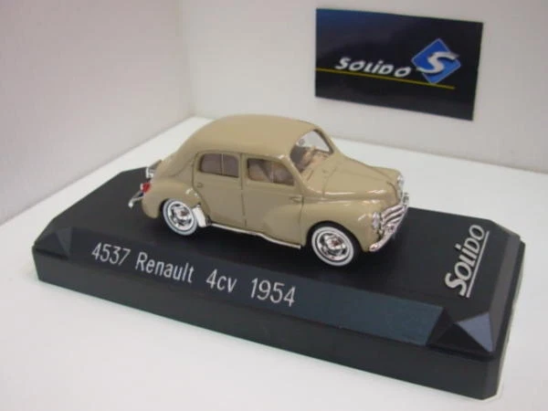 AUTO 1:43 SOLIDO RENAULT 4CV 1954  OCRA   4537 - Photo 1/1