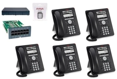 Avaya IP Office 500 V2 IPO500 9.0 4 Lines 5 9508 Phone System Essential Package - Image 1 of 4