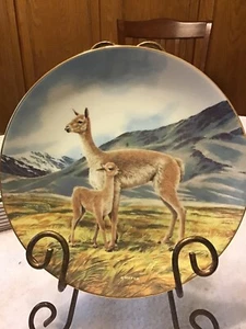 “The Vicuña” By Will Nelson Bradford Exchange Collectors Plate - Picture 1 of 3