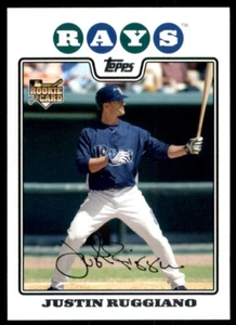 2008 Topps Baseball #2 Justin Ruggiano Rookie Bonus - Imagen 1 de 2