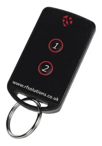 2 Channel Keyfob Transmitter, 433MHz - FOBBER-4T2 - Picture 1 of 1