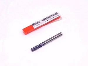 NUEVO ACCUPRO 1/4 O.D. FRESA DE EXTREMO DE CARBURO 3/4 LOC AlTiN vástago 1/4 4 FL 1982420 .25 - Imagen 1 de 4