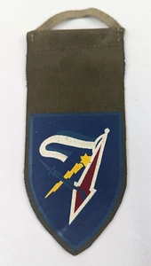 Insignia de hombro de lona de la 7ª Brigada de Tanques Blindados de las FDI de Israel antiguo de colección - Imagen 1 de 5
