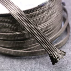 Per Meter Carbon Fiber Fabric Braided Sleeving 3k Hifi Audio Cable Sleeves DIY - Picture 1 of 9