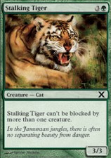 4x Stalking Tiger MTG 10th Edition NM Magic Regular
