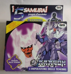 i 5 Samurai Aragon MIB Gig Takara 1988 i Cinque Samurai Troopers / FIGUR NEU - Foto 1 di 16