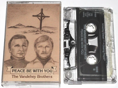 The Vandehey Brothers - Peace Be With You (Cassette Tape 1988) PLAY TESTED - Image 1 of 3