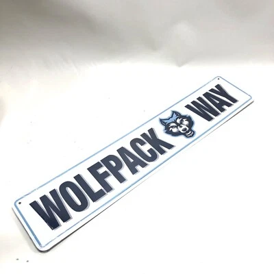 Letrero de calle Wolfpack Team Dormitorio Foto 1 de 4