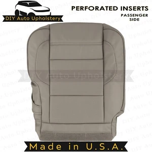 2015-2019 For GMC Yukon Denali Rear Passenger Bottom Leather Seat Cover Tan - Picture 1 of 8