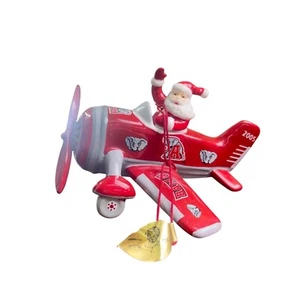 Danbury Mint Alabama Crimson Tide Santa Plan Ornament 2005 RARE University - Bild 1 von 9