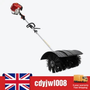 2.3HP Gas Power Sweeper Handheld Petrol Brush Sweeper For Driveway Garden Patio - Picture 1 of 20
