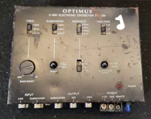 Radio Shack Optimus 12-2011 Active Crossover Tested and Works - Picture 1 of 7