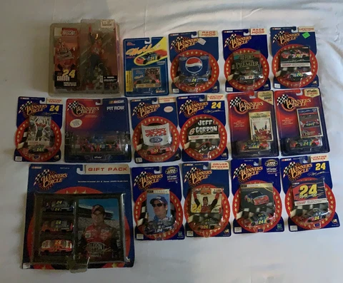 Jeff Gordon Lot of Collectibles New in Box 16 Items Diecast Cover
