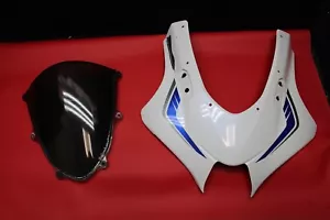 2017 - 2024 Suzuki GSXR 1000 Upper Nose Fairing and Windscreen OEM #5887 - Picture 1 of 12