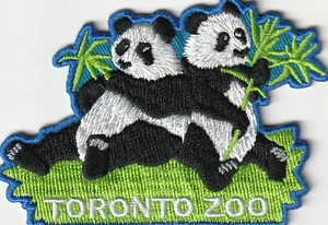 Toronto Zoo Toronto Ontario Kanada Souvenir Patch PANDA - Bild 1 von 1