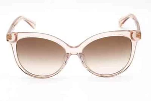 Nuevas gafas de sol Kate Spade Kinsley FS 02T3 M2 marco doblado de cristal marrón lentes graduadas - Imagen 1 de 4
