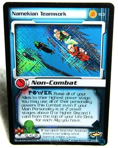 2001 Score Limited Dragon Ball Z DBZ CCG TCG Namekian Teamwork #103 - Foil - Bild 1 von 3