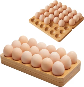 Egg Basket for Chicken Owners Egg Holder Countertop for Parents with Kids Suitab - Picture 1 of 6