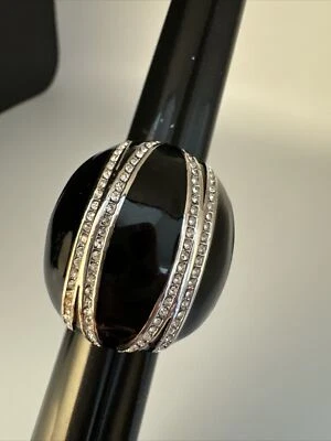 Anillo Domo Joan Byce Cristal y Esmalte, Talla 6.5 Foto 1 de 4