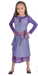 Disney Wish Asha Costume Child Large 12-14 Dress up Halloween - Picture 1 of 3