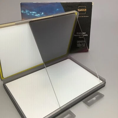 Benro Master 100x150mm 2-stop (GND4 0.6) Hard-edge Graduated ND Filter - Image 1 of 4