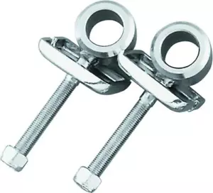 Bikers Choice Fits 79-99 XL 73-E86 FL FX 82-94 FXR 80-83 FLT Chrome Axle Adjuste - Picture 1 of 1